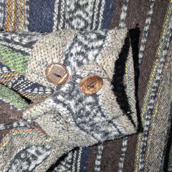 Striped Boho Button Down Shacket - Picture 6 of 6